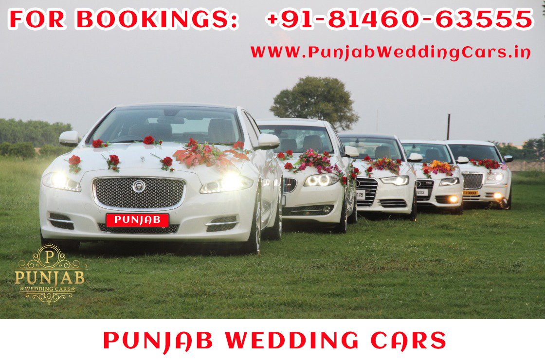 WEDDING CARS - American Chrysler Limousine, Jaguar Audi and BMW cars for rent in Phagwara Jalandhar  All Punjab. Available in Chandigarh, Jalandhar, Ludhiana, Amritsar, Barnala, Bathinda, Hoshiarpur, Faridkot, Fatehgarh Sahib, Fazilka, Firozpur, Gurdaspur, Kapurthala, Mansa, Moga, Ajitgarh, Ropar, Muktsar, Shahid Bhagat Singh Nagar(first known as Nawan Shahr), Sangrur, Patiala, Pathankot, Tarn Taran
