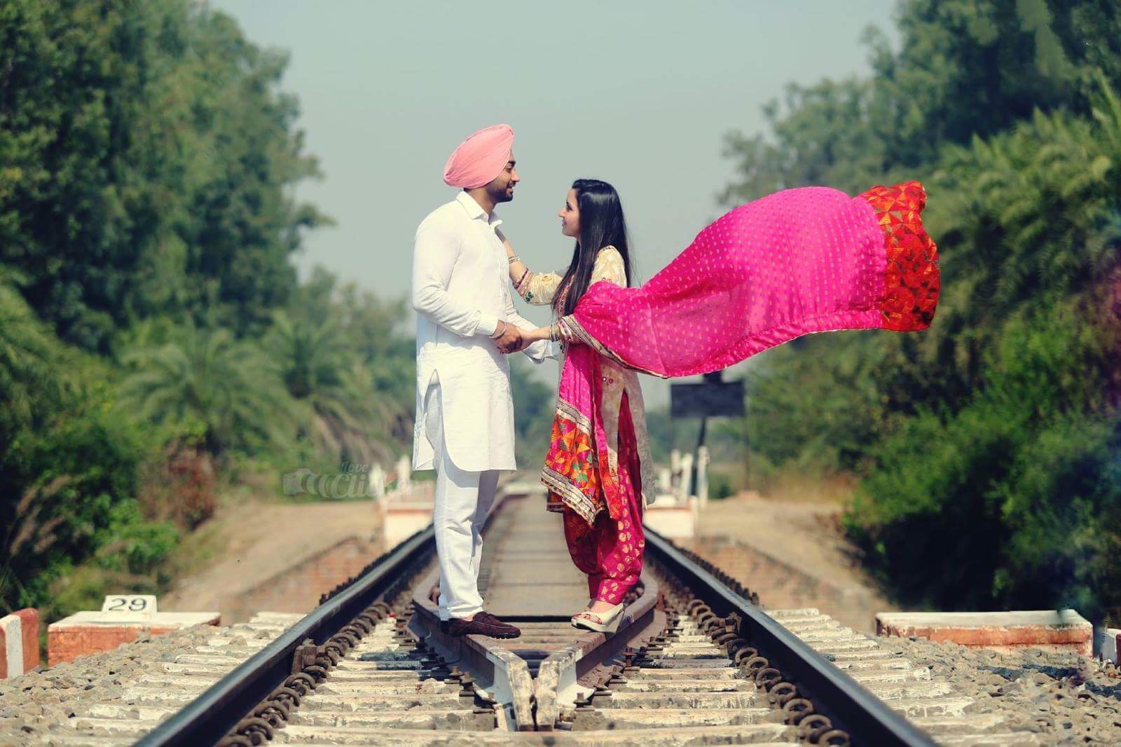 COUPLES - Pre Wedding pictures of Punjabi couples Available in Chandigarh, Jalandhar, Ludhiana, Amritsar, Barnala, Bathinda, Hoshiarpur, Faridkot, Fatehgarh Sahib, Fazilka, Firozpur, Gurdaspur, Kapurthala, Mansa, Moga, Ajitgarh, Ropar, Muktsar, Shahid Bhagat Singh Nagar(first known as Nawan Shahr), Sangrur, Patiala, Pathankot, Tarn Taran