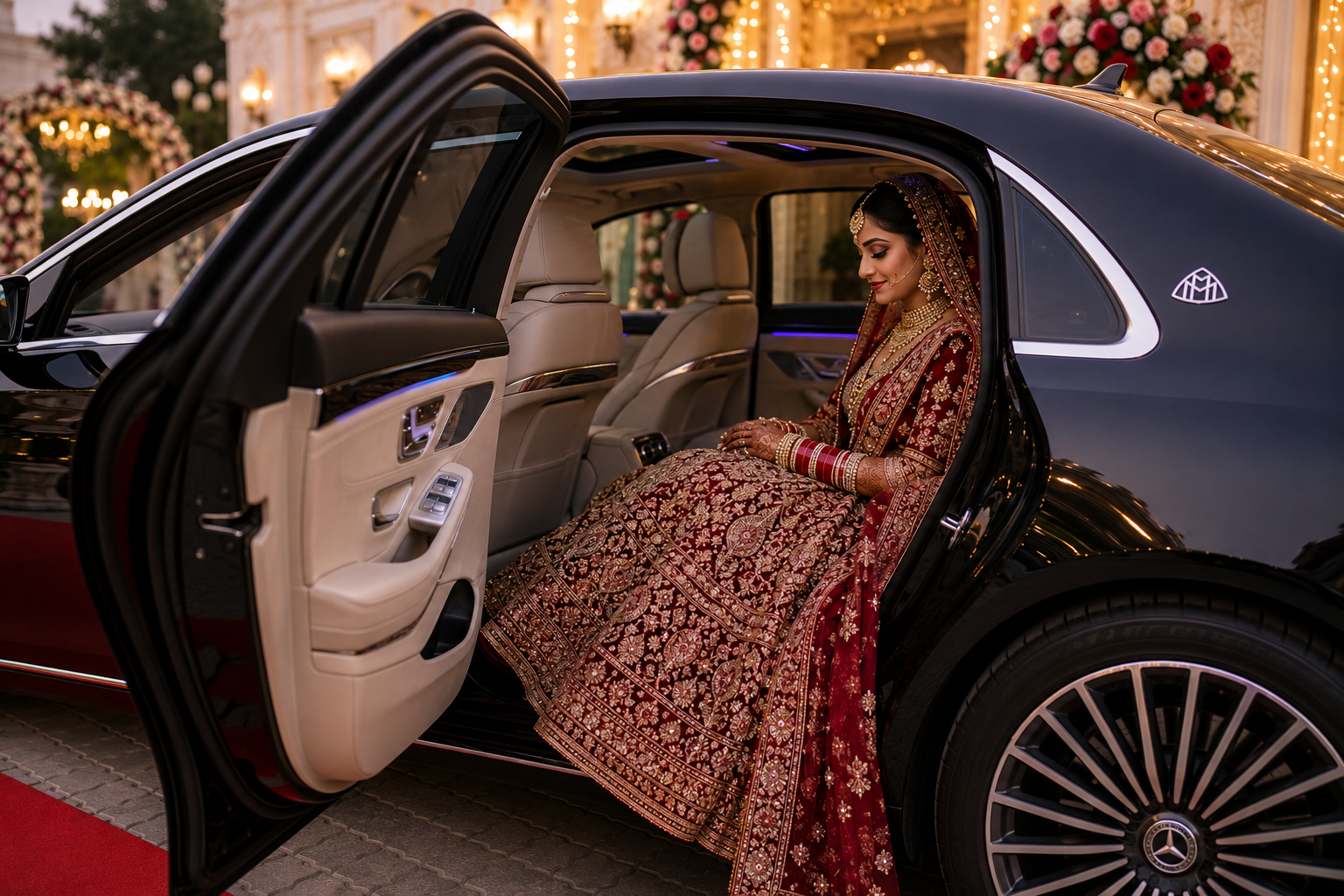 Best Wedding Car for a Bridal Lehenga? Rear-Seat Comfort Compared.