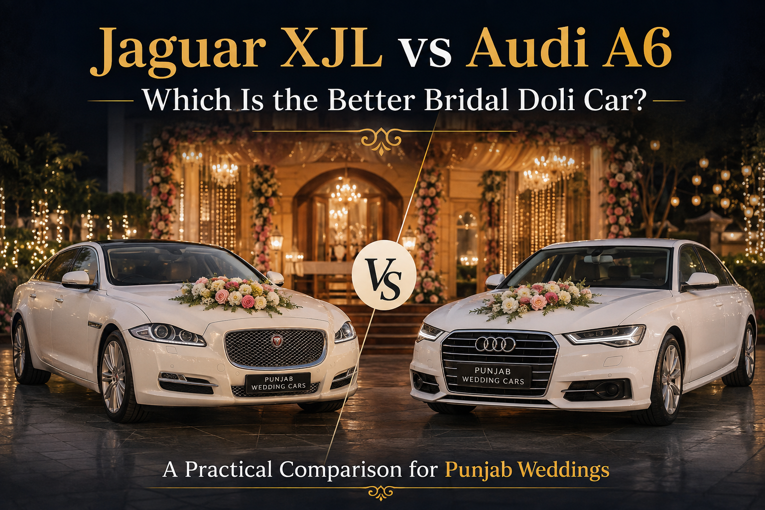 Jaguar XJL vs Audi A6: Which Is the Better Bridal Doli Car?