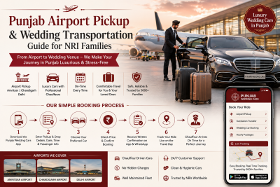Punjab Airport Pickup and Wedding Transportation Guide for NRI Families
