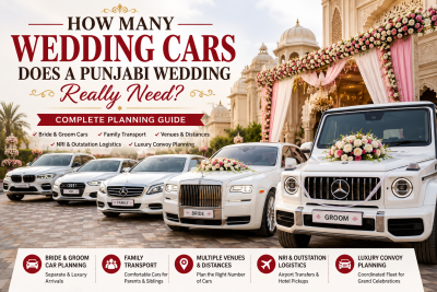How Many Wedding Cars Does a Punjabi Wedding Really Need?