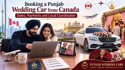 Booking a Punjab Wedding Car from Canada: Dates, Payments and Local Coordination