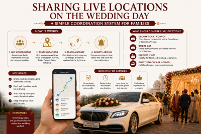 Sharing Live Locations on the Wedding Day: A Simple Coordination System for Families