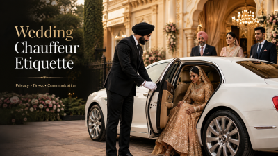 Wedding Chauffeur Etiquette: Privacy, Dress, Communication and Family Coordination