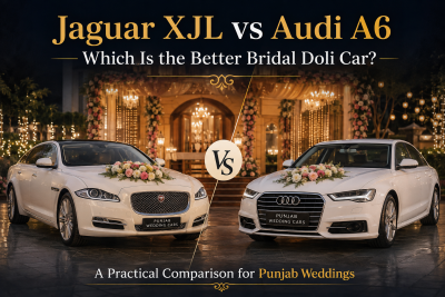 Jaguar XJL vs Audi A6: Which Is the Better Bridal Doli Car?
