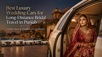 Best Luxury Wedding Cars for Long-Distance Bridal Travel in Punjab