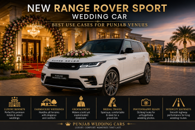New Range Rover Sport Wedding Car: Best Use Cases for Punjab Venues