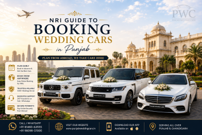 NRI Guide to Booking Wedding Cars in Punjab
