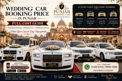 Wedding Car Booking Price in Punjab | Full Cost Guide