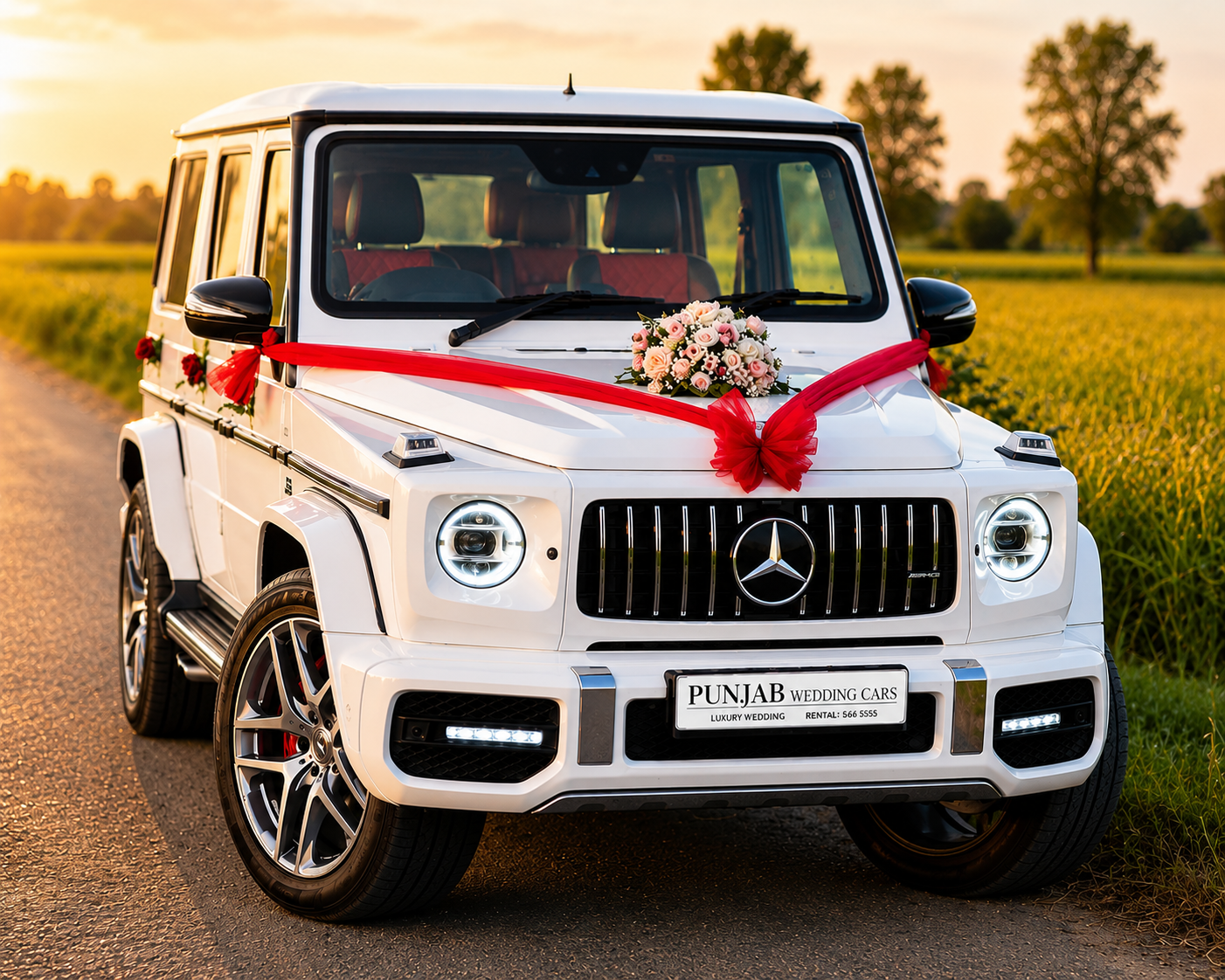 G Wagon Rent Price in Punjab for Wedding: Mercedes G63 AMG Hire Guide