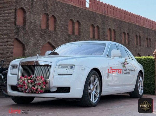 Rolls Royce Ghost — luxury wedding car Punjab