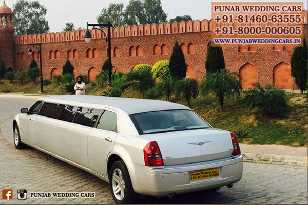 luxury wedding doli cars and limousine for rent in Ludhiana-Punjab