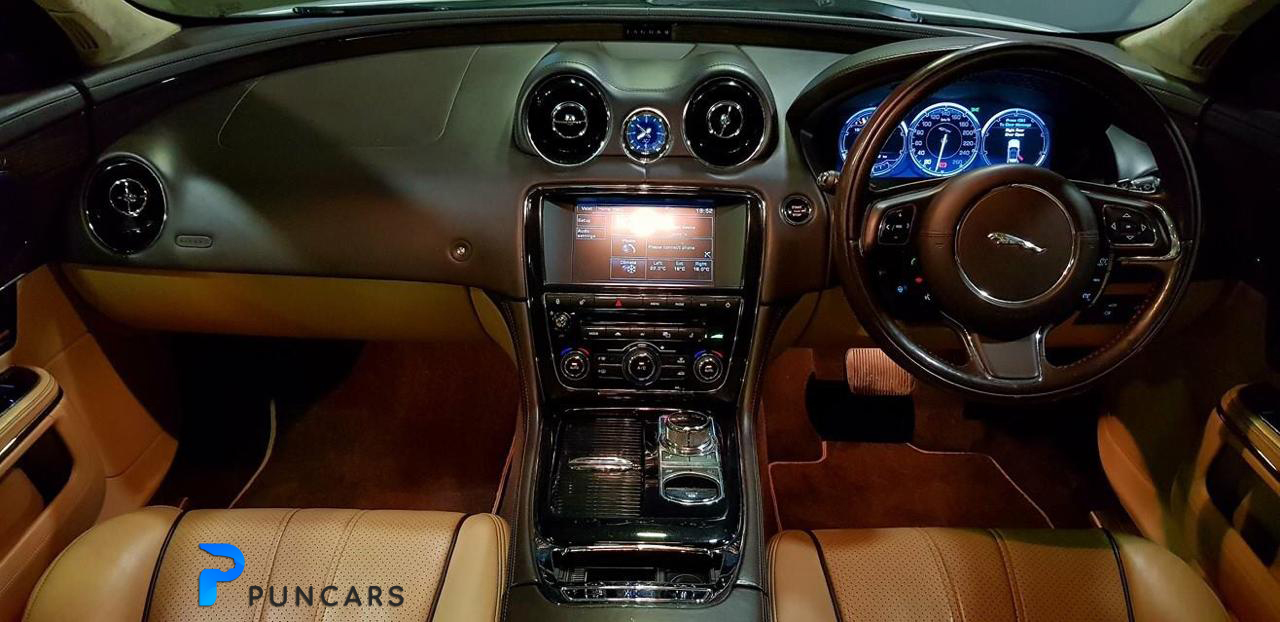JAGUAR XJ L White wedding car hire Punjab — Punjab Wedding Cars